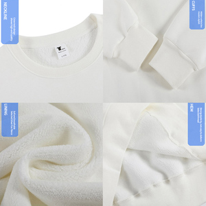 Sweat-shirts à col rond pour femmes, 100% coton, couleur unie, manches longues, tricoté, décontracté, pour l'automne - Product Image 6