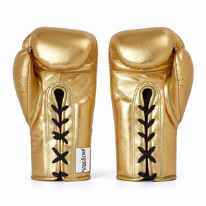Pakistan Made Professional Custom Printed Leather Boxing Gloves MMA Adjustable <b>Wrist</b> <b>Strap</b> Quick Drying Hook Loop Closure Adult - Product Image 4
