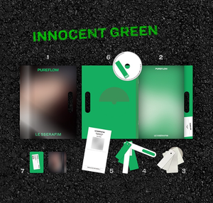 LE SSERAFIM [PUREFLOW]pt.1 (COMPACT ver) K-Pop Electronic Book (CD) Paper Plastic Material Korean Language All Ages - Product Image 3