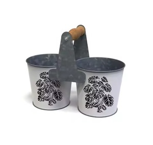 Handcrafted Round Utensil <b>Caddy</b> Superior Quality Customizable Flatware Holder for <b>Kitchen</b> and Dining Table for best Price <b>caddy</b> - Product Image 5