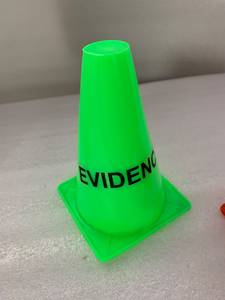 Conos de Entrenamiento de PE Verde Brillante con Número, Discos Marcadores de Fútbol para Ejercicios de Agilidad, Fútbol y Baloncesto - Product Image 2