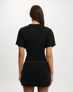 Private Labels Acceptable <b>Batwing</b> <b>T</b>-<b>shirts</b> For Women Loose Fitted O-Neck Casual fashion Summer Women's <b>T</b>-<b>Shirt</b> - Product Image 5