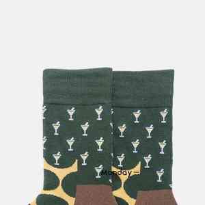 Chaussettes en coton mélangé personnalisées, douces, extensibles, colorées, amusantes, style streetwear, pour hommes et femmes, confort quotidien - Product Image 3