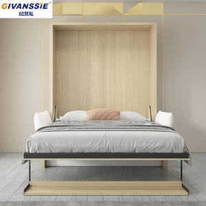 Estilo nórdico de tamaño personalizado moderno hogar dormitorio muebles opción multifuncional Murphy <span class=keywords><strong>cama</strong></span> y <span class=keywords><strong>Vertical</strong></span> plegable pared sofá conjunto - Product Image 5