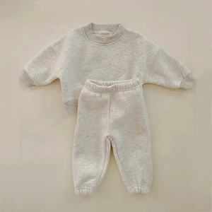 Conjunto de Ropa Deportiva para Bebé Niño con Logotipo Personalizado, Sudadera y Pantalones Deportivos, Conjuntos de Sudadera para Bebé - Product Image 3