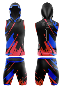 Uniforme de football américain respirant et personnalisable, grande taille, uniformes d'équipe 7V7 avec noms personnalisés - Product Image 6