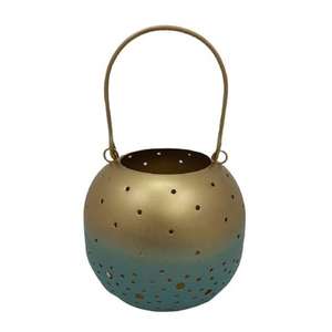 Lanterne marocaine de style Ramadan haut de gamme pour la maison, les villas, éclairage au sol et sur table, utilisation décorative, porte-bougie en métal. - Product Image 5