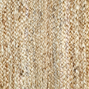 Alfombra de Yute Natural Trenzada, Hecha a Mano, con Borde Blanco, Alfombra Larga para Pasillo, Cocina, Sala de Estar - Product Image 5