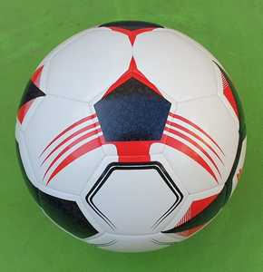 Ballon de football thermocollé taille 5, 32 panneaux, léger, enveloppe en TPU, vessie enveloppée de coton |   Approvisionnement direct d'usine sur mesure - Product Image 1