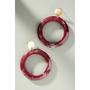 Pendientes de Resina de Lujo Hechos a Mano, Acabado Brillante Duradero, Accesorios de Moda de Cristal, Joyería Moderna - Product Image 5