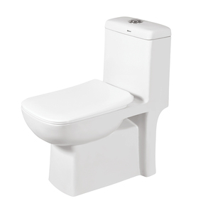 Inodoro de Una Pieza de Cerámica de Diseño Atractivo y Calidad Estándar, Fabricado en India, en Oferta - Product Image 1