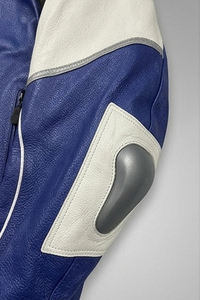 Blouson en cuir de moto personnalisé, fait main, vintage, en cuir de vachette, pour motards champions, unisexe - Product Image 2