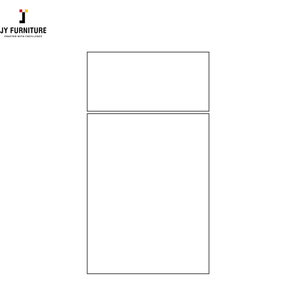 JY alta calidad personalizado diseño europeo estilo sin marco gabinetes de cocina RTA madera maciza MDF carcasa cajón diapositiva precio - Product Image 6