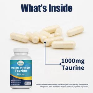 Cápsulas de Taurina OEM/ODM, Suplemento de Aminoácido de Taurina Pura y Salud Cerebral, Longevidad, Músculos y Ejercicio, Corazón, Hígado - Product Image 2