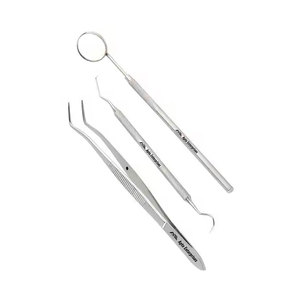 Kit d'examen dentaire et buccal jetable en acier inoxydable de haute qualité – Ensemble d'instruments cliniques essentiels pour usage quotidien - Product Image 4