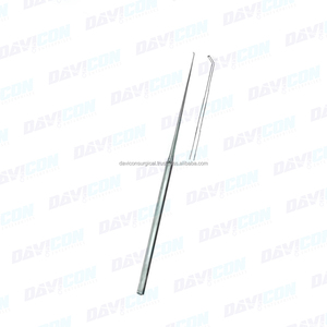 Crochets d'oreille micro-évasés en acier inoxydable chirurgical de haute qualité pour ORL, SHEA, 15 cm/6 pouces, 2,0 mm, 45 degrés - Product Image 6