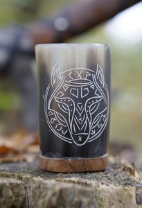 Handmade Natural Horn Glass Premium Quality Drinking Ware Unique Durable Eco Friendly Stylish Home Use Set - Product Image 2