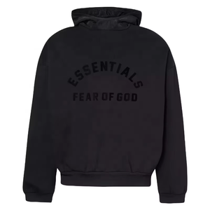 Sudadera con Capucha y Cremallera Personalizada con Estampado Gráfico Otoñal 2026, Mezcla de Algodón y Poliéster, Talla Grande para Hombre, Ecológica, Transpirable, Sin Bolsillos - Product Image 2