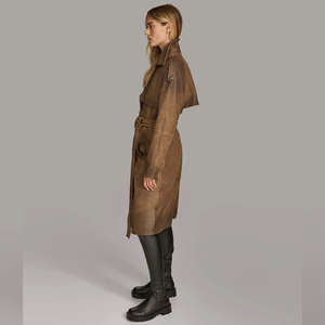 Nouvelle veste varsity en cuir véritable de peau de mouton de haute qualité pour femmes, grande taille, respirante, teinte unie, écologique, matelassée et finie - Product Image 6