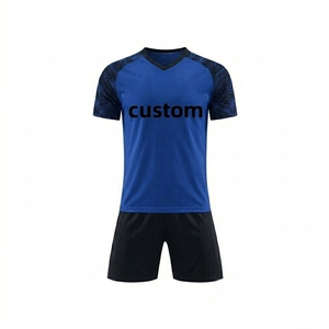 New Designs Various Multi Color V Neck Soccer Shirt Jerseys for Football 100% Polyester Quick Dry - Product Image 2