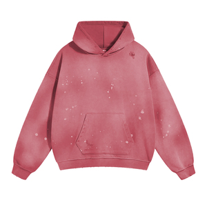 Custom Acid Wash Pullover Hoodie Premium Cotton Fleece Oversized Vintage Streetwear Unisex Eco-Friendly - Product Image 6