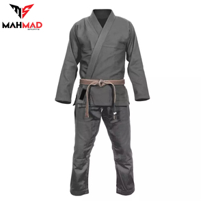 Kimono de Jiu-Jitsu blanc professionnel, uniforme de BJJ personnalisé pour hommes, uniforme de Jiu-Jitsu brésilien à prix avantageux - Product Image 2