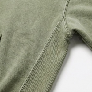 Sweat à capuche coupe droite délavé à l'acide, personnalisé, en molleton 100% coton épais, avec poche, pour homme, style vintage, hiver, séchage rapide, respirant - Product Image 5