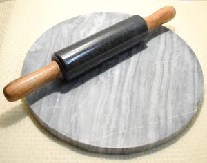 Tabla de Mármol para Preparación de Masa, Superficie de Piedra Verde para Preparación de Masa, para Hornear y Cocinar, Tabla para Repostería - Product Image 4