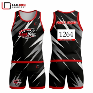 Ropa de Entrenamiento Profesional para Correr, Unisex, para Atletismo, Traje para Correr, Uniforme de Atletismo - Product Image 1