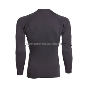 Protector de sarpullido de poliéster para hombre, licra, personalizado, de secado rápido, novedad, venta al por mayor - Product Image 6