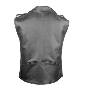 Chaleco de Cuero para Hombre MARGINAL SPORTS, Invierno, Alta Calidad, Personalizable, Sin Mangas, Informal, Ajuste Cómodo, Servicio OEM - Product Image 2