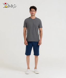 Pantalones Cortos Casuales para Hombre XEEP, Personalizables, Ligeros, Sólidos, de Alta Calidad, Secado Rápido, Transpirables, con Cordón Ajustable, Tejidos, Servicio OEM - Product Image 2