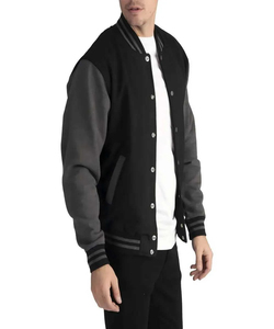 Varsity <b>Jacket</b> Letterman <b>Jacket</b> Baseball <b>Jacket</b> Wool Body Cowhide With Genuine <b>Leather</b> Sleeves - Product Image 1