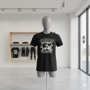 2026 New Factory Wholesale Men 100% Cotton <b>Acid</b> Washed <b>Drop</b> Shoulder Oversized Graphic T-Shirt For Men - Product Image 5