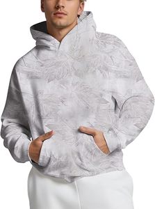 Sweat-shirts à capuche personnalisés OEM avec imprimé camouflage arctique, en molleton épais de qualité supérieure, pour l'hiver, fabrication de vêtements sous marque privée - Product Image 3