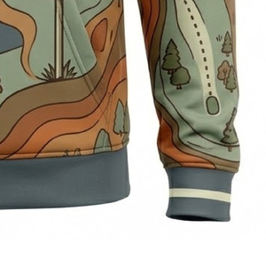 Sweat à capuche personnalisé pour le disc golf, prix d'usine OEM/ODM, qualité supérieure, doux, chaud, durable, confortable, fabricant de vêtements de sport - Product Image 5
