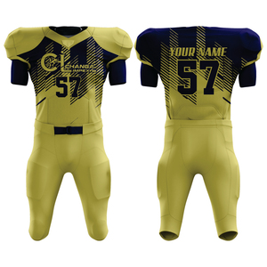 American Valor Nation Custom Sports Jersey Freedom Thunderstrike <b>Elite</b> Football Jersey - Product Image 3