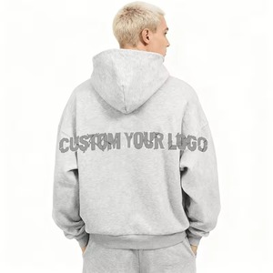 Sudadera con Capucha de Algodón Verde Oliva para Mujer, con Cierre Completo, Tejida, con Estampado de Letras y Logotipo Frontal, para Ropa Casual de Otoño - Product Image 2