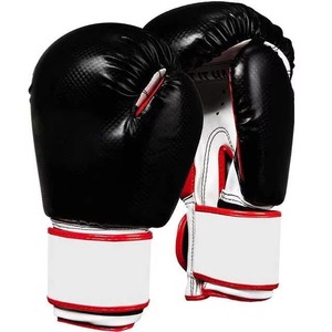 Guantes de Boxeo Blancos con Logotipo Personalizado para Hombre y Mujer |   Cuero de Primera Calidad |   Guantes de Entrenamiento y Combate de MMA, Muay Thai y Kickboxing al por Mayor OEM - Product Image 1
