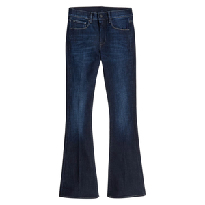 OEM ODM Jeans en denim pour femmes, taille mi-haute, bleu clair, coupe droite, respirant, décontracté, mignon, broderie, style de rue quotidien, vente en gros - Product Image 2