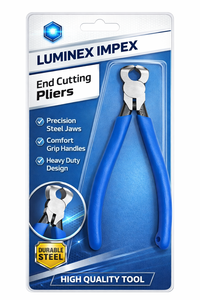 Pince coupante Tsunoda EN-115 en acier inoxydable, 4,5 pouces, légère, de précision, pour la fabrication de bijoux, fabriquée au Pakistan - Product Image 3