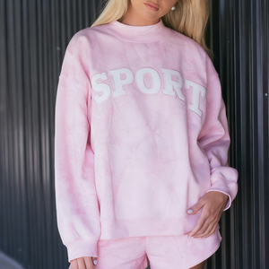 Sweat à capuche et short surdimensionnés personnalisés pour femme, en molleton polyester/coton thermique épais 500 GSM 350 GSM, brodés - Product Image 1