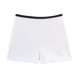 Shorts Casuales de Verano para Mujer, Elegantes, Vintage, de Cintura Alta, con Ribete de Color, Transpirables, Nueva Colección - Product Image 2