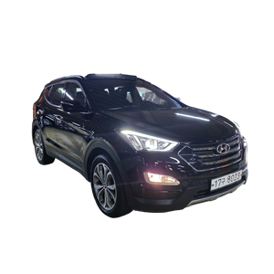 Hyundai Santa Fe DM Diésel 2WD 2.0 Premium, Volante a la Izquierda, Asientos de Cuero, Interior Oscuro - Inspeccionado por Exportador Coreano (300-500 Autos/Mes) - Product Image 2