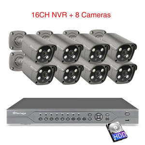 Système de caméra de sécurité AI POE extérieur 16 canaux en gros avec systèmes de surveillance par caméra IP 5MP - Product Image 5