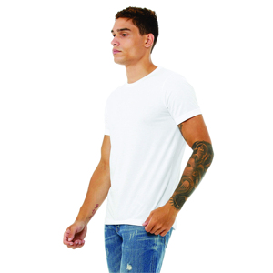 เสื้อผ้าผู้ชายทรงเข้ารูป OEM เสื้อยืดคอกลมแขนสั้นผ้าฝ้ายแฟชั่นผลิตจำนวนมากเสื้อยืดผู้ชาย - Product Image 2