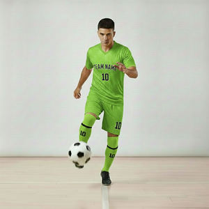 Ensemble de survêtements de football personnalisés pour équipes scolaires et compétitions – Vente en gros usine - Product Image 2