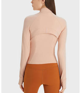 Nueva Chaqueta Deportiva de Otoño para Mujer, Ajustada, para Fitness, Running, Yoga, con Cierre Completo, Manga Larga, Transpirable - Product Image 5