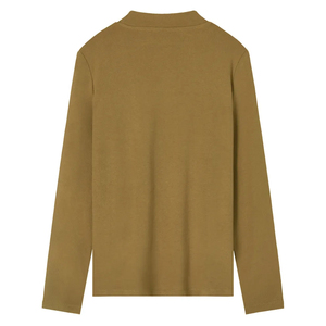 T-shirt à col montant pour homme en jersey de coton épais, coupe oversize, impression de logo personnalisée, fournisseur de vêtements streetwear en gros - Product Image 2