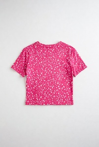 <b>Women</b> Beach Style Crop T Shirt Oversized Cotton Loose Fit Plain Casual Streetwear Custom Logo - Product Image 4